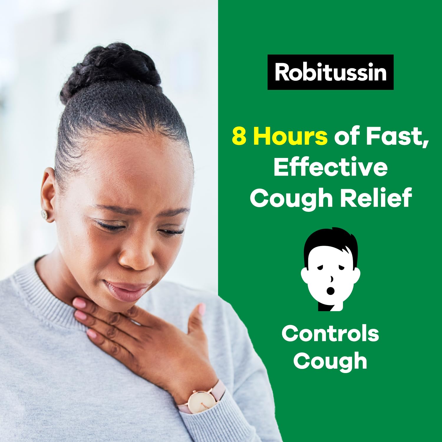 Robitussin Long-Acting CoughGels, Cough Medicine, 20 Liqui-Gels — Amazon image 3