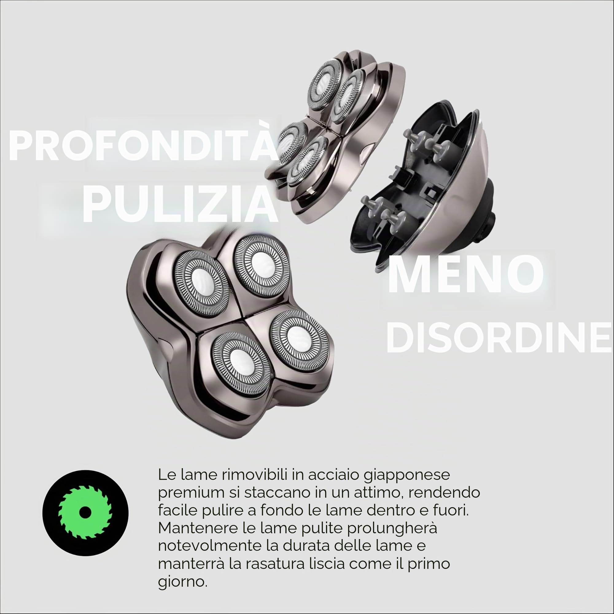 Skull Shaver Pitbull Platinum Pro – rasoio elettrico per testa e viso – senza fili, ricaricabile, uso su pelle bagnata o asciutta, manico ergonomico – con supporto risciacquo e custodia da viaggio