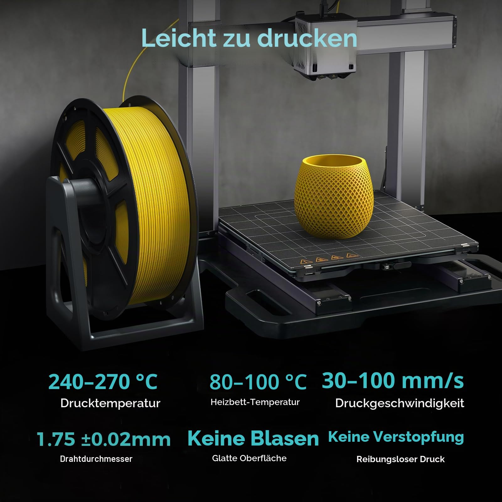 IEMAI ASA Filament 1.75mm 10Kg, 3D Drucker Filament ASA Mehrfarbiges Set, Schwarz/Weiß/Braun/Rot/Orange/Grün/Nude/Camel/Gelb/Terrakotta, UV-beständig, Hitzebeständig, Maßgenauigkeit+/-0,02mm