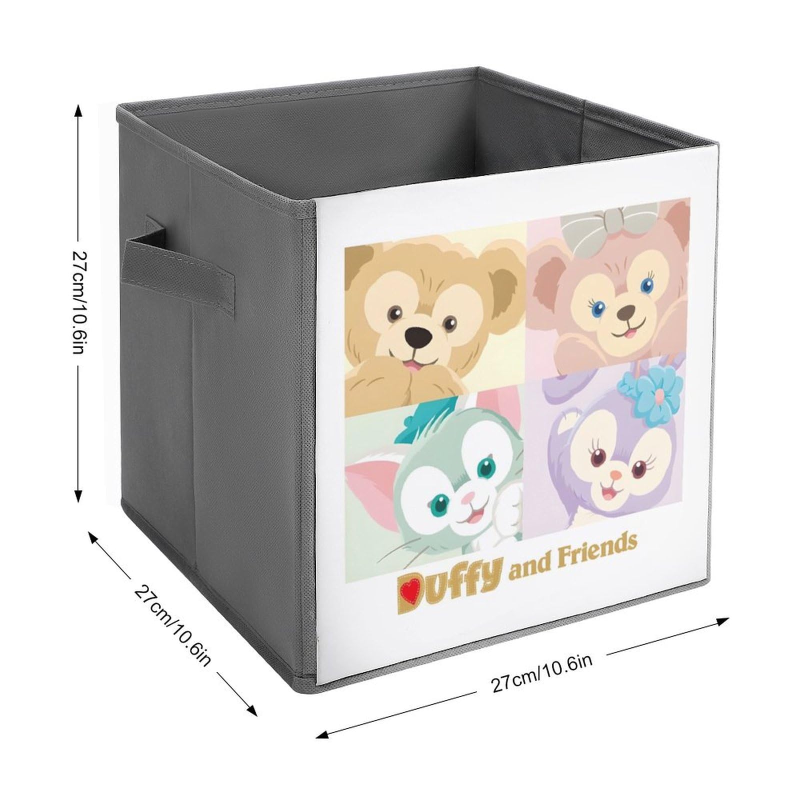 Amazon.co.jp: ダッフィー フレンズ 収納ボックス 収納ケース