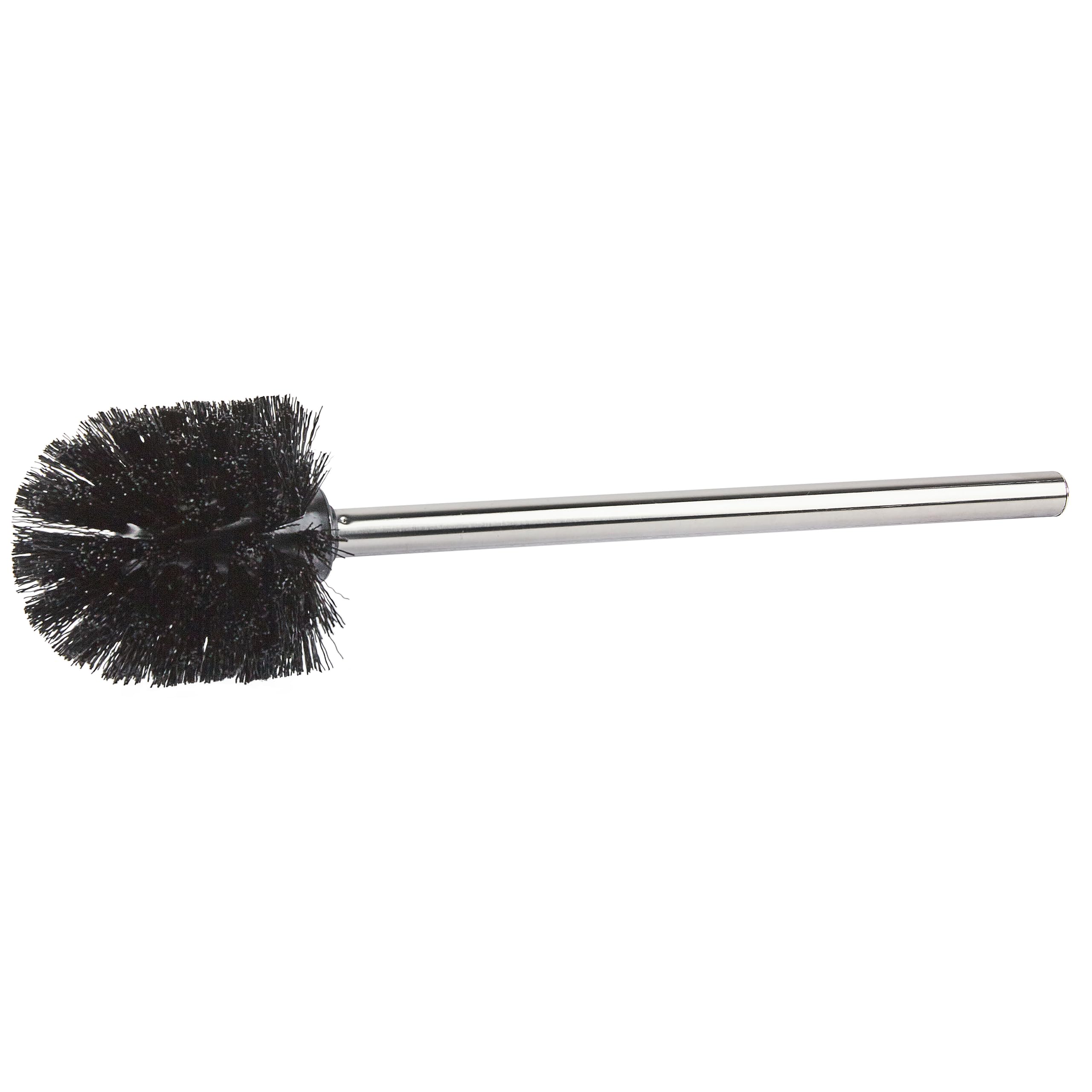 Set di 4 Accessori Bagno in Ceramica nero legno chiaro dispenser