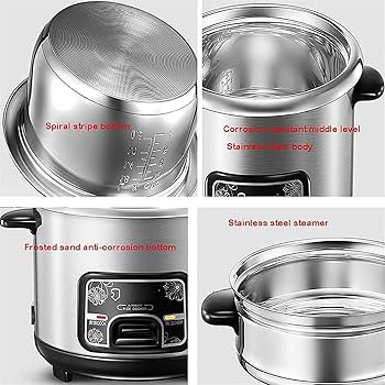 Amazon.co.jp : 炊飯 器 - せいろ付き炊飯器、炊飯器兼蒸し器