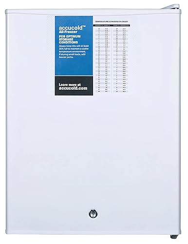 Accucold FS30LPRO - Congelador médico compacto de uso general, termostato ajustable, cerradura instalada en fábrica, junta magnética de puerta,