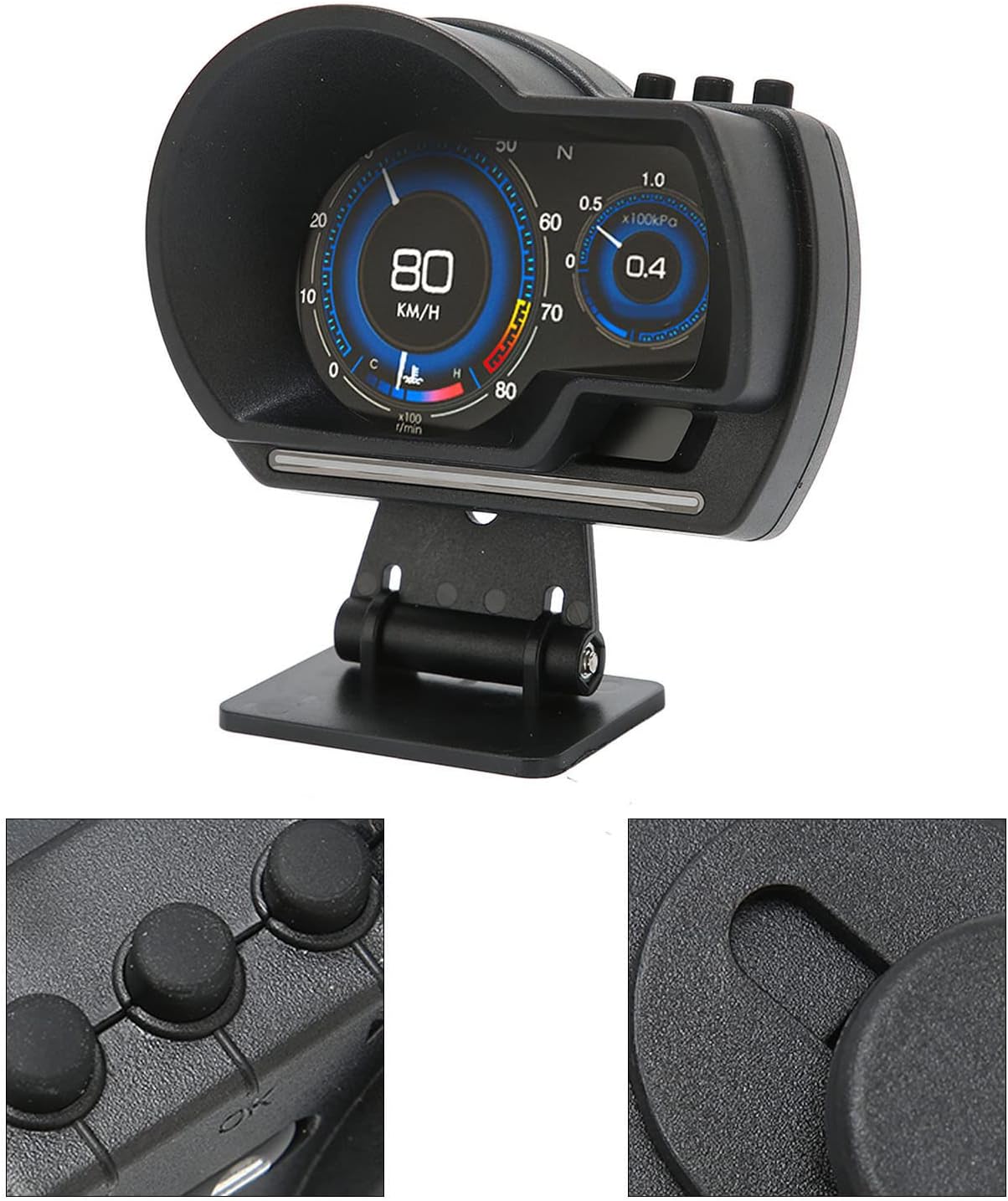 Car HUD, Car Multi Function Instrument, OBD Dual Mode Dual System, for OBD II Compact Car