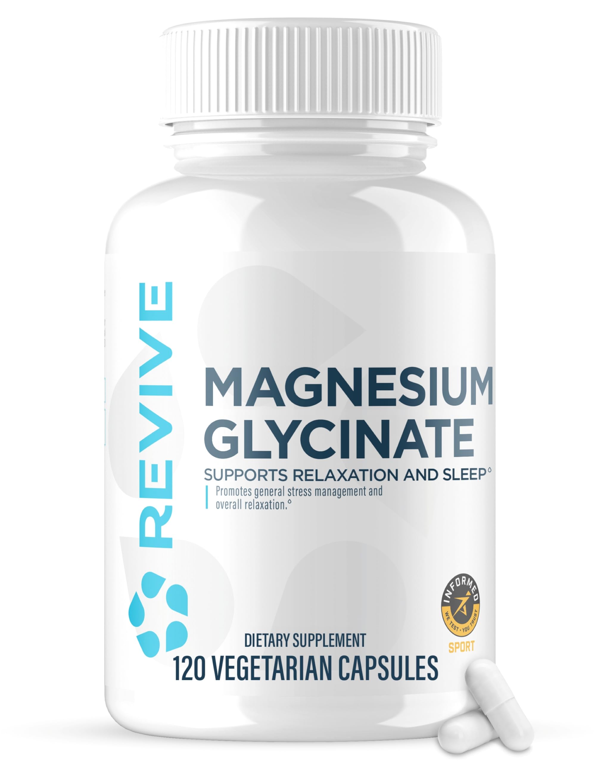 MD Pure Magnesium Glycinate 200mg – High Absorption Supplement for Relaxation, Stress Relief, Sleep & Memory Support – Promotes Strong Bones, Healthy Nerve & Muscle Function (60 Servings)