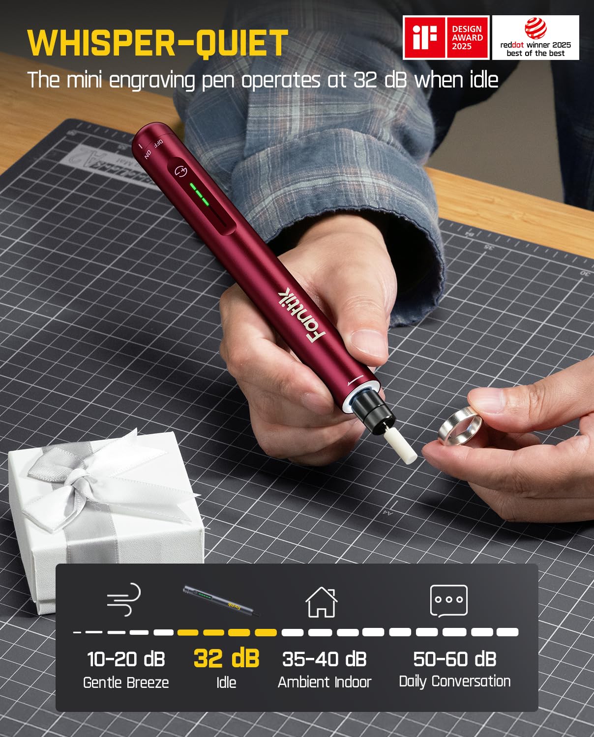 Fanttik F2 Master Mini Cordless Rotary Tool Kit, NeoPulse Motor, 5