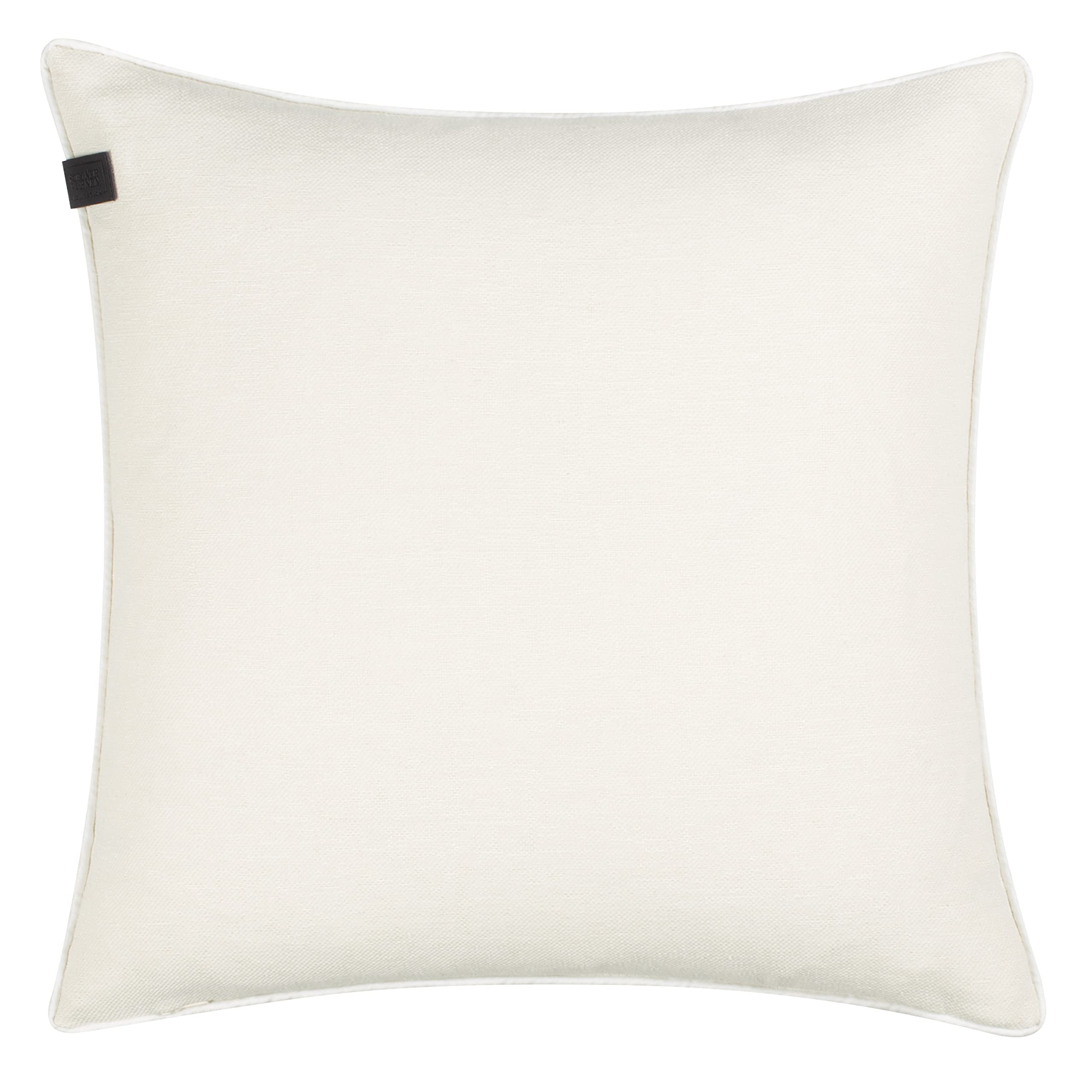 Schöner Wohnen Kollektion Kissenbezug Soft 2er Set - Kissenbezug 45x45 Baumwolle - Dekokissen Offwhite - Kissenbezug ohne Füllung - Sofakissen waschbar pflegeleicht