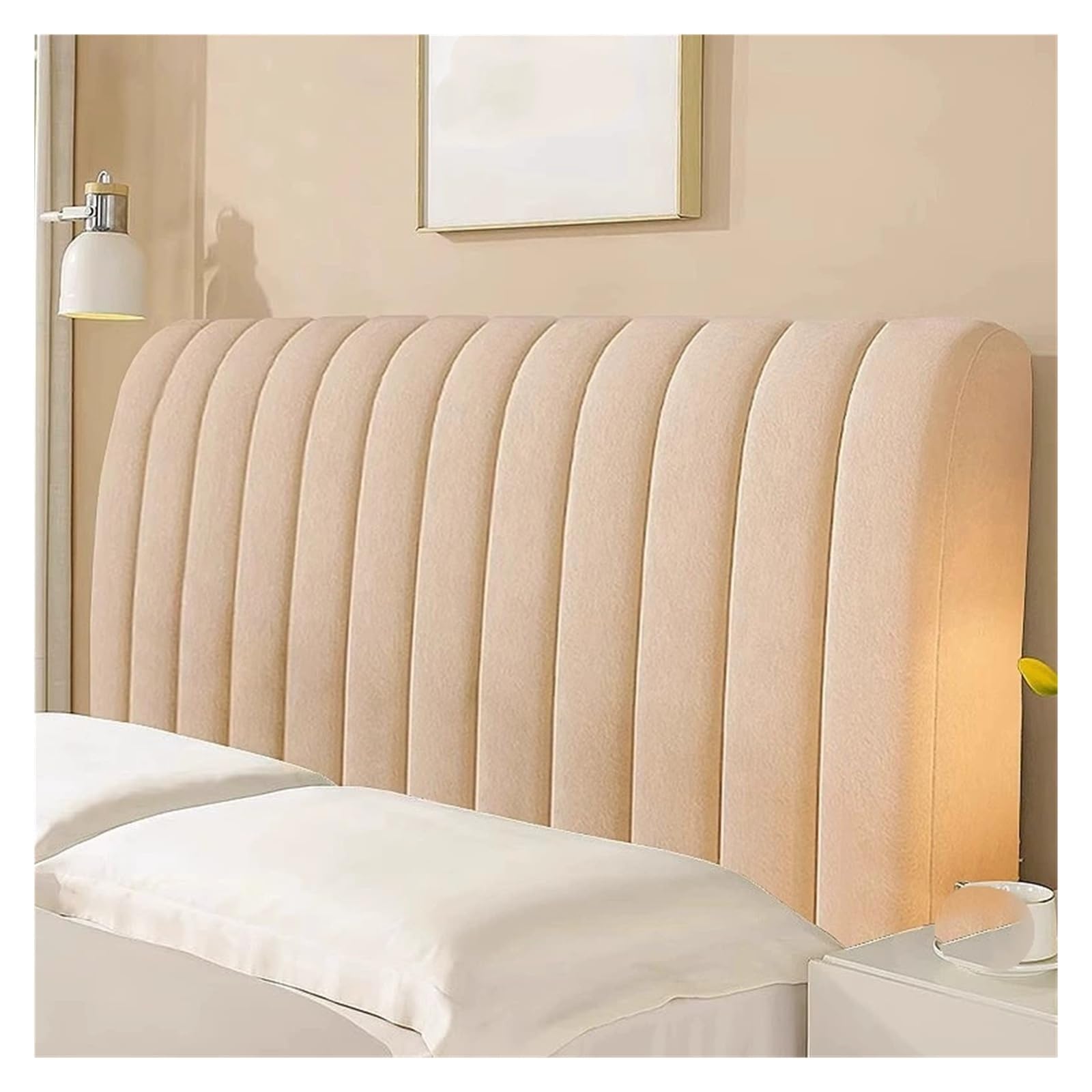 ECPGPMDLDT Stretch Bed Headboard Bed Head Cover Slipcover Backrest Cover Headboards Beds Cover Protective Universal Dustproof(C,160CM)