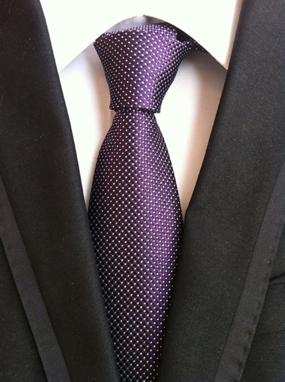 WeiShang Lot 6 PCS Classic Men's Silk Tie Necktie Woven JACQUARD Neck Ties