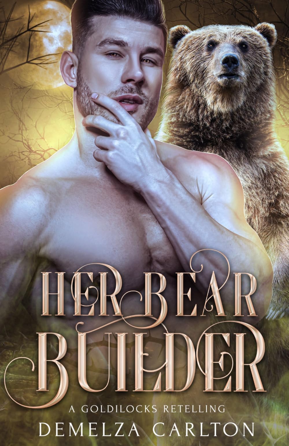 Her Bear Builder: A Goldilocks Retelling (Fated Mates of Mirror Academy Romantasy series)