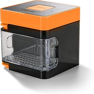 Genius Nicer Dicer Spicy A34156 krajarka do warzyw, 4 części, krajarka do cebuli, kolor pomarańczowy, A34156