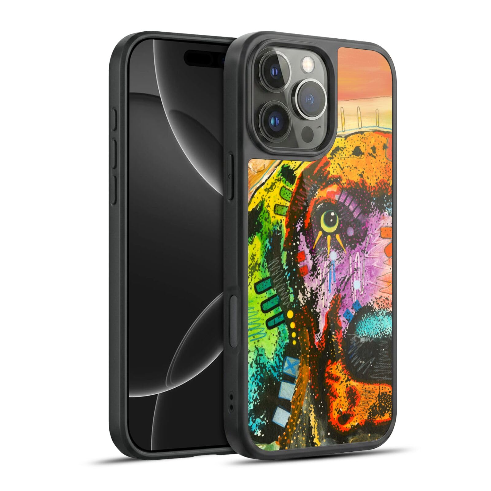 Coque en Gel Dean Russo Laboratoire Chiens pour iPhone 16 Pro Max - 8