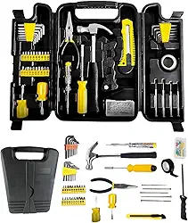 Kit de Ferramentas 200 Peças Completo – Maleta Profissional com Ferramentas de Aço Inoxidável para Reparos, Manutenção e DIY