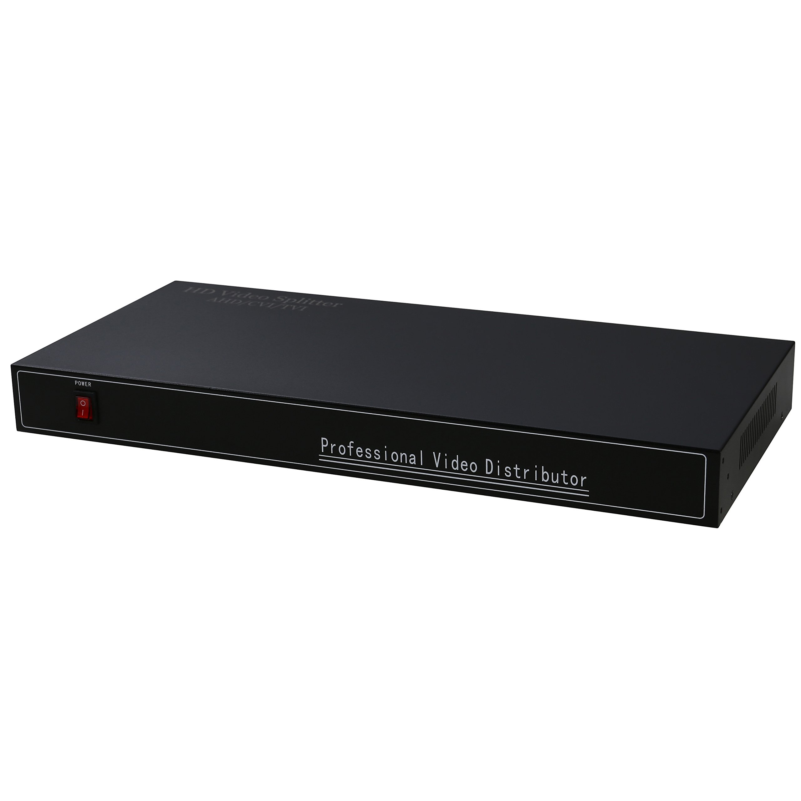 Uhppote - Splitter/distributore/amplificatore video HD AHD/CVI/TVI, con connettore coassiale BNC