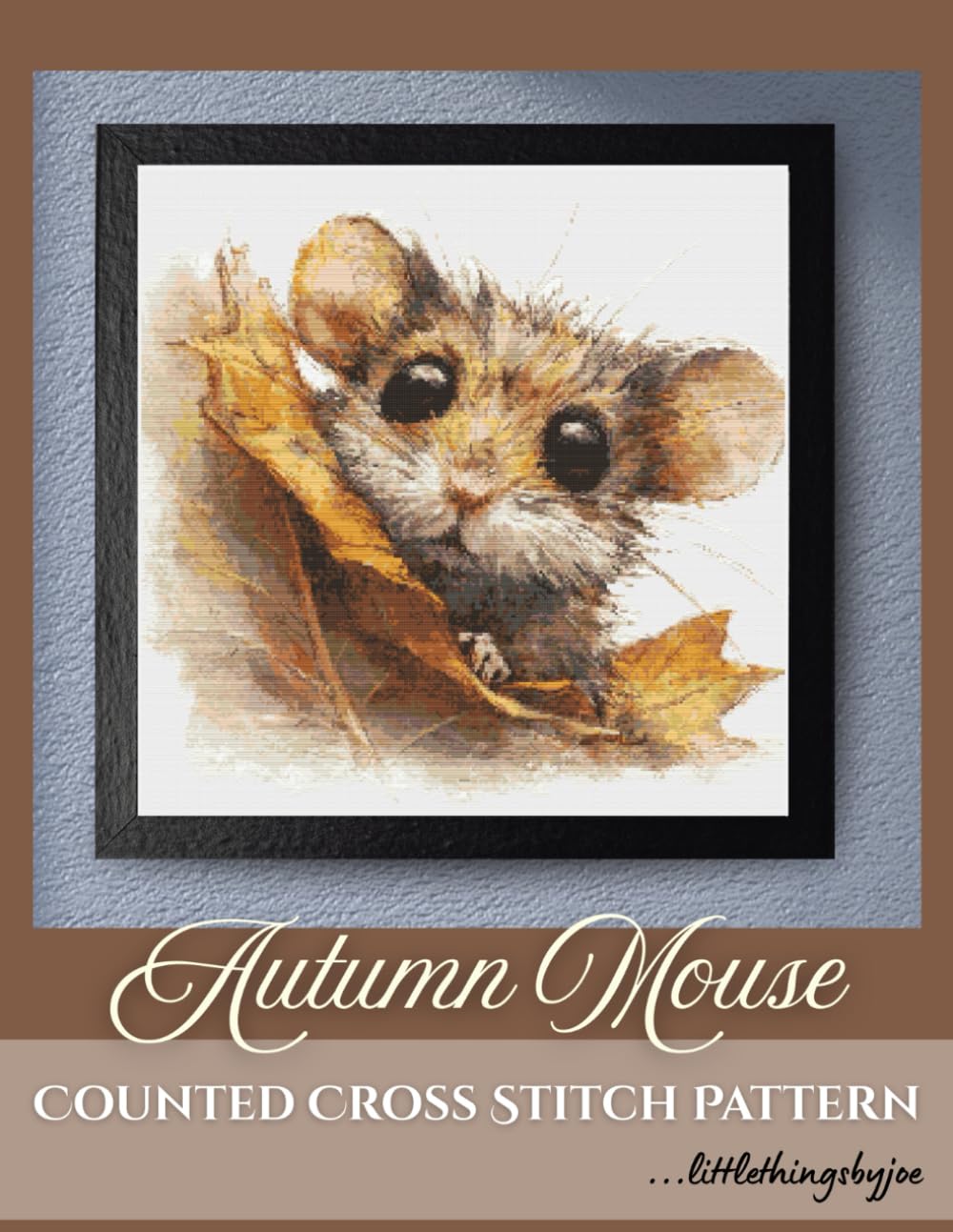 Autumn Mouse : Counted Cross Stitch Pattern