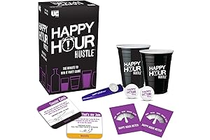 Happy Hour Hustle: A Team Party Card Game for Quick Competitive Fun