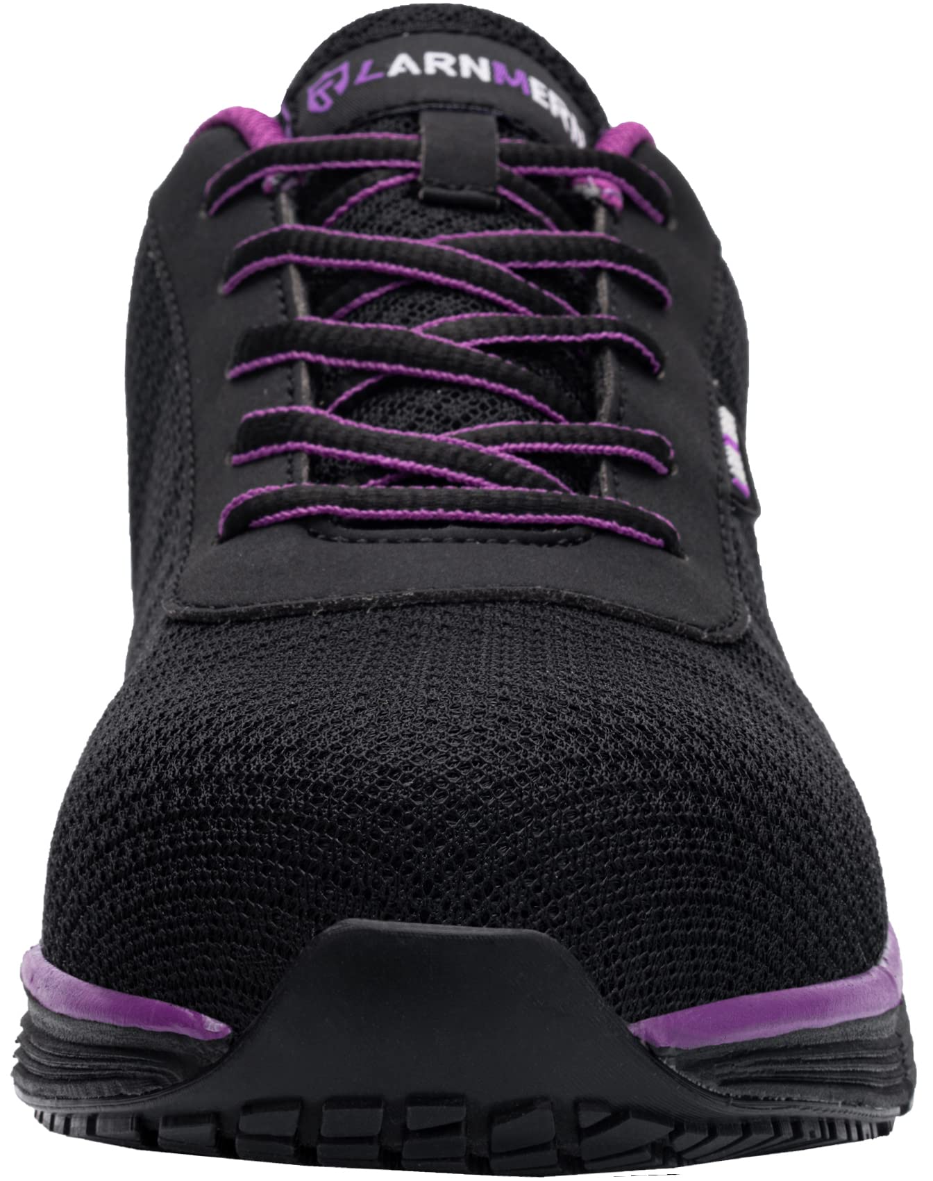 LARNMERN Chaussures de Sécurité Hommes Femme Embout Acier Antidérapant Baskets de Sécurité Ultra Légere Respirante Chaussures de Travail