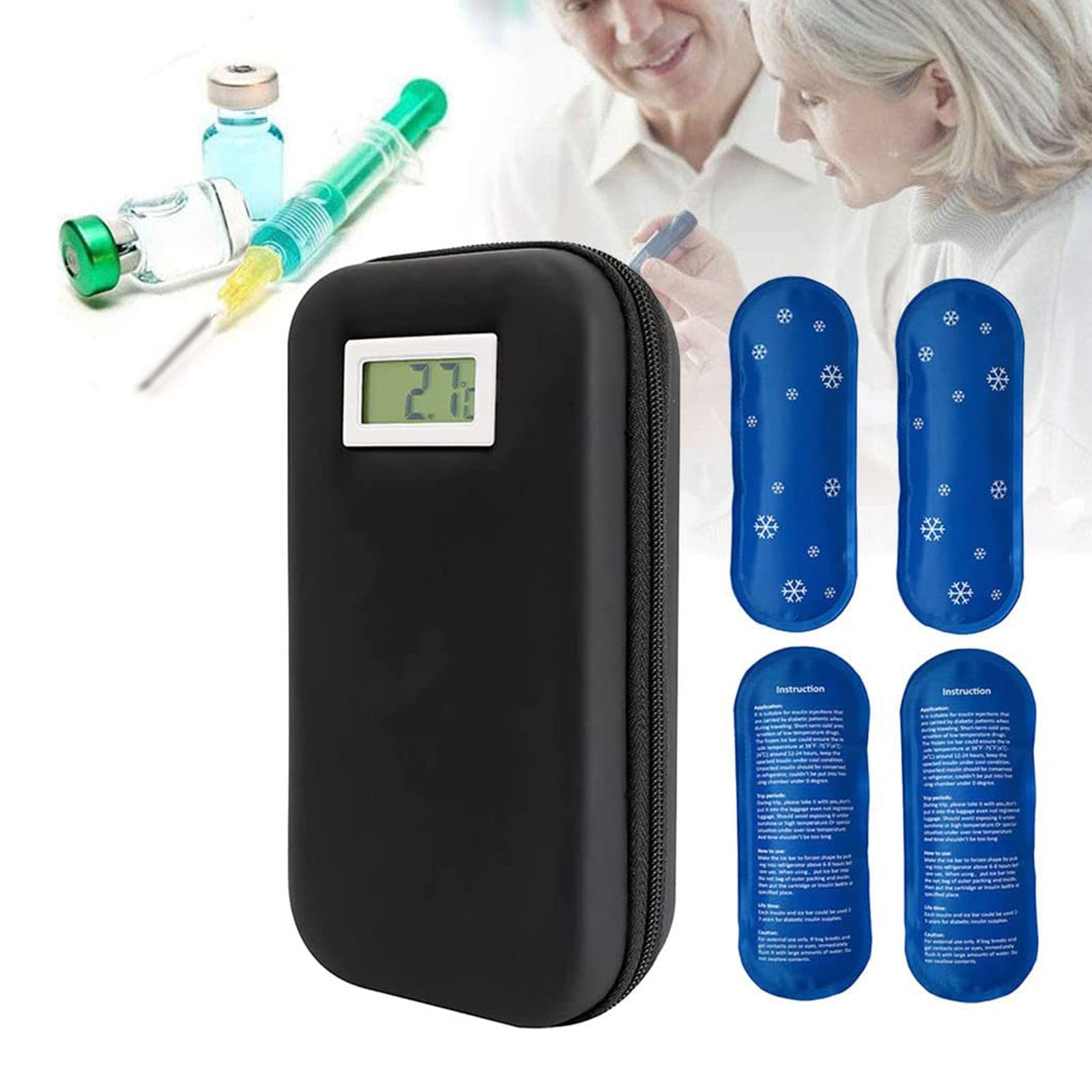 Buy Insulin Box, Insulin Cooler Travel Case for Insulin Pens