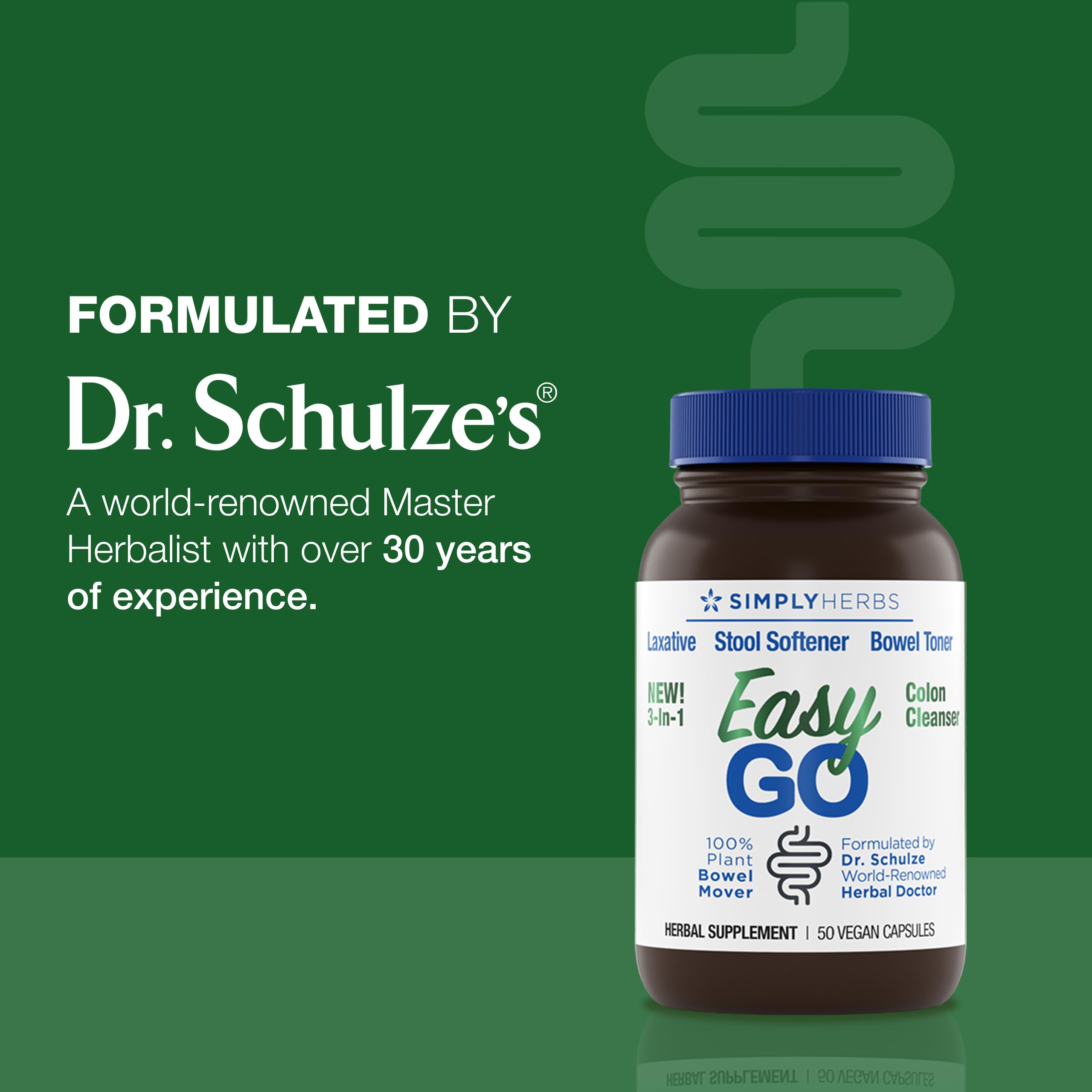 Amazon.com: Simply Herbs Easy Go Bowel Mover - Adult Cleansing