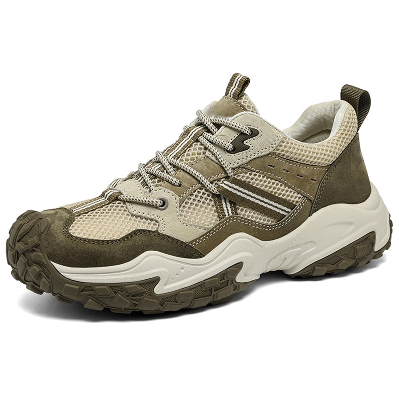 Hombre Zapatos de Senderismo Ligeras Zapatillas de Trekking Antideslizante Impermeables Trail Running Camping Deportivas