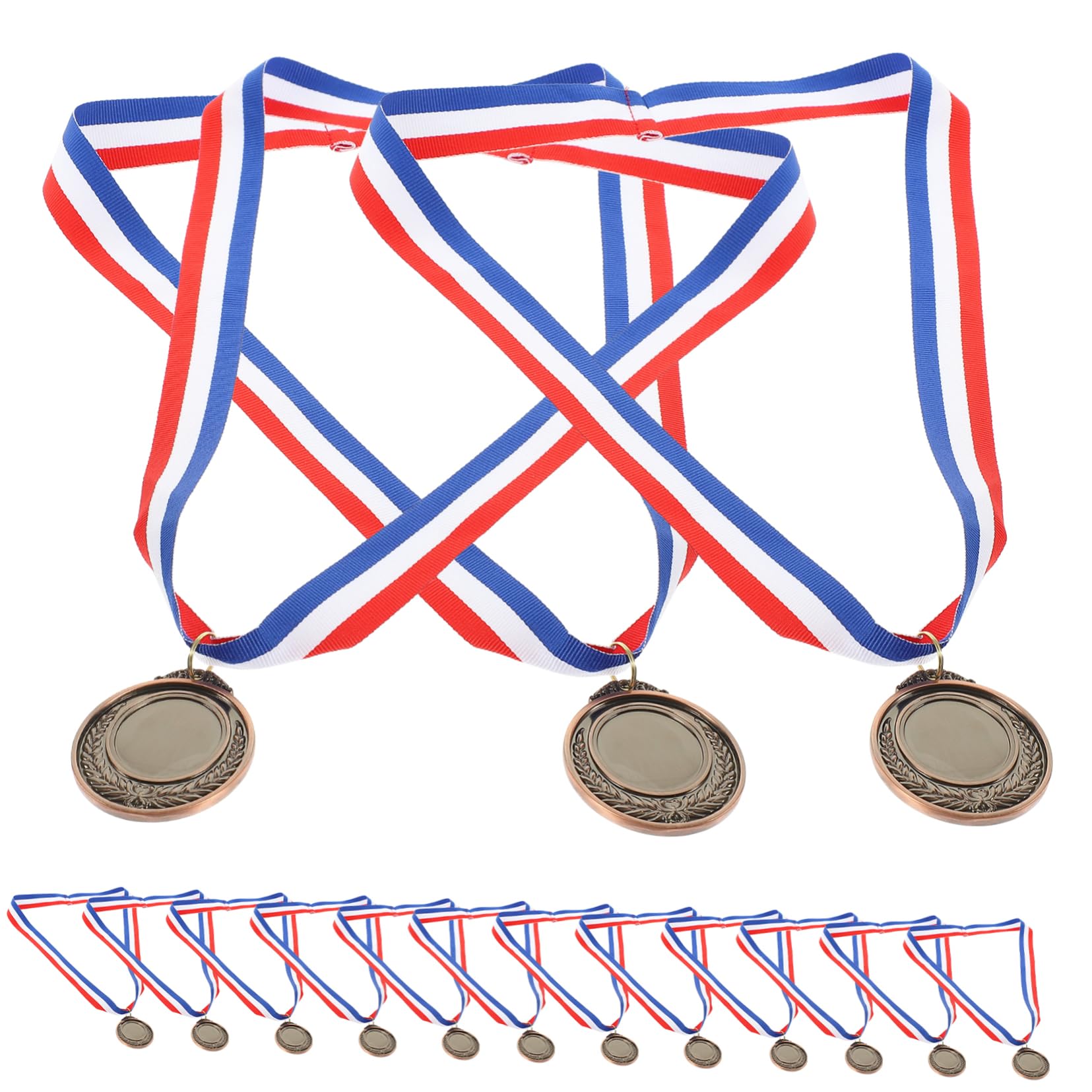 Medallas de Metal para Competición Escolar, 24 Piezas, Premio Estudiantil