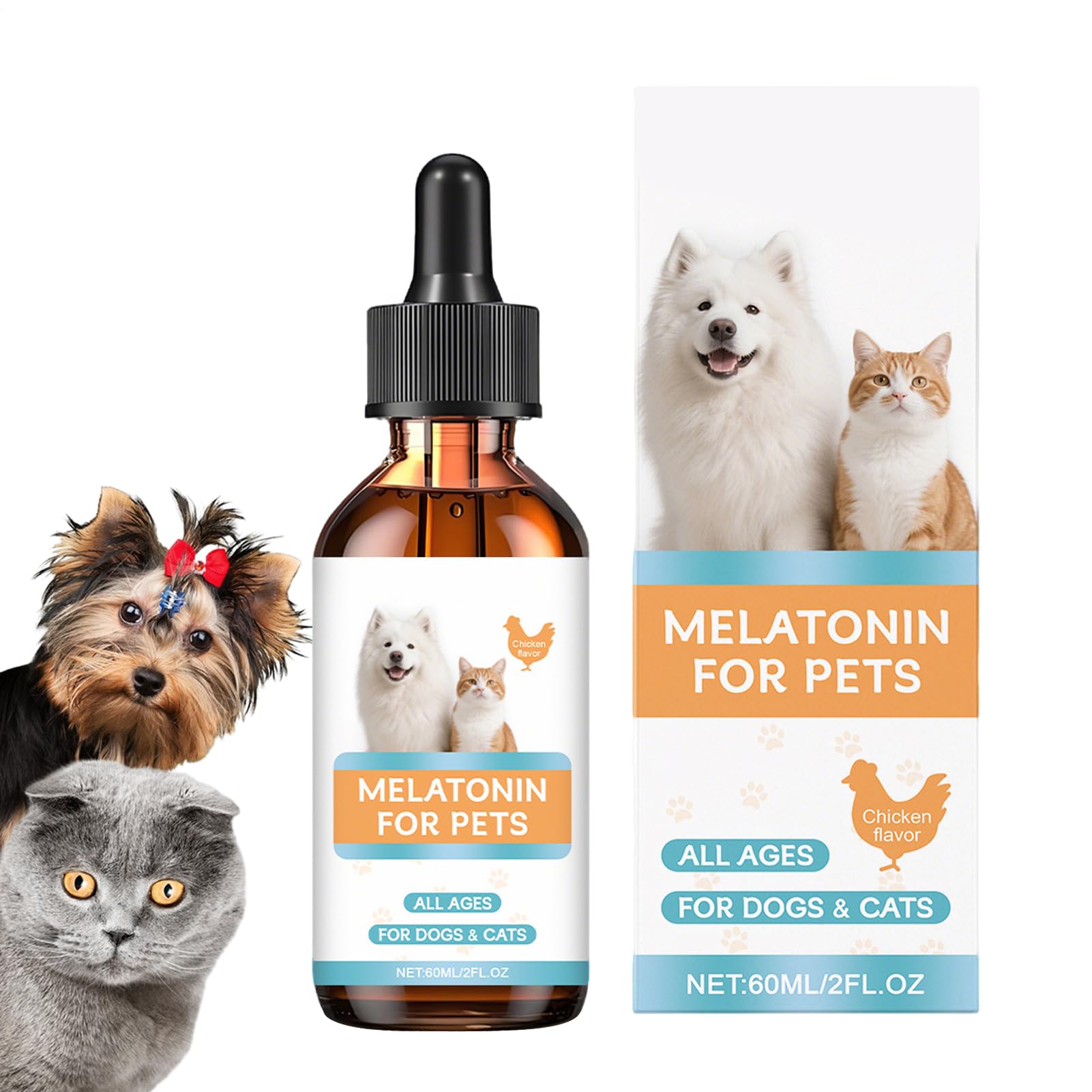 Diffuseur de phéromones apaisantes - Kit diffuseur apaisant | anxiété pour chats, sédatif pour - 60 ml Support de sommeil des sédatifs apaisants - Relaxant pour soulager l