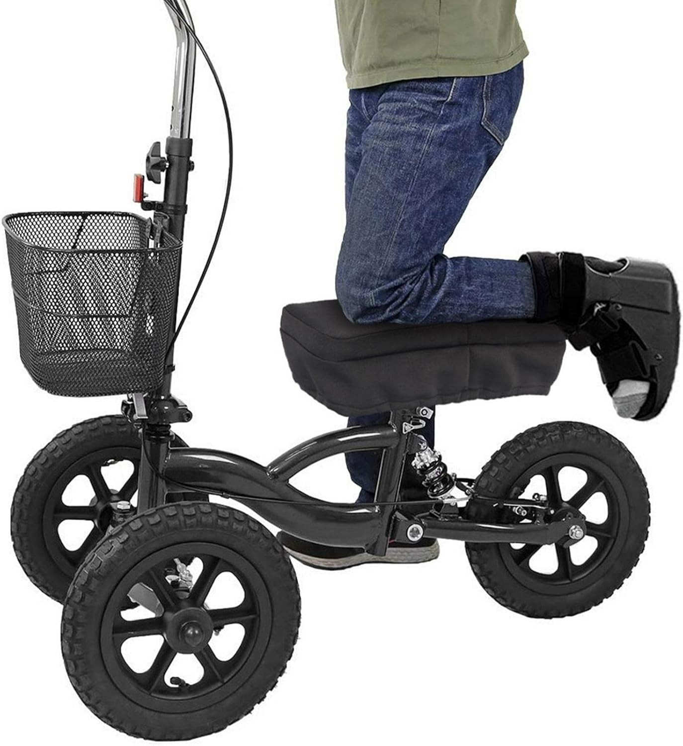 Knee Walker Pad Cover Soft Memory Foam Knee Walker Cushion Replacement Knee Pad for Knee