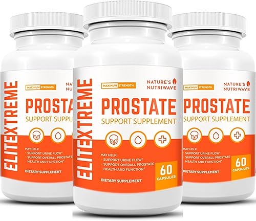 Miniatura 4 de Nature's NutriWave EliteXtreme Suplemento de salud – Fórmula natural con palma enana americana, esteroles vegetales, zinc y vitaminas | Sin OMG,