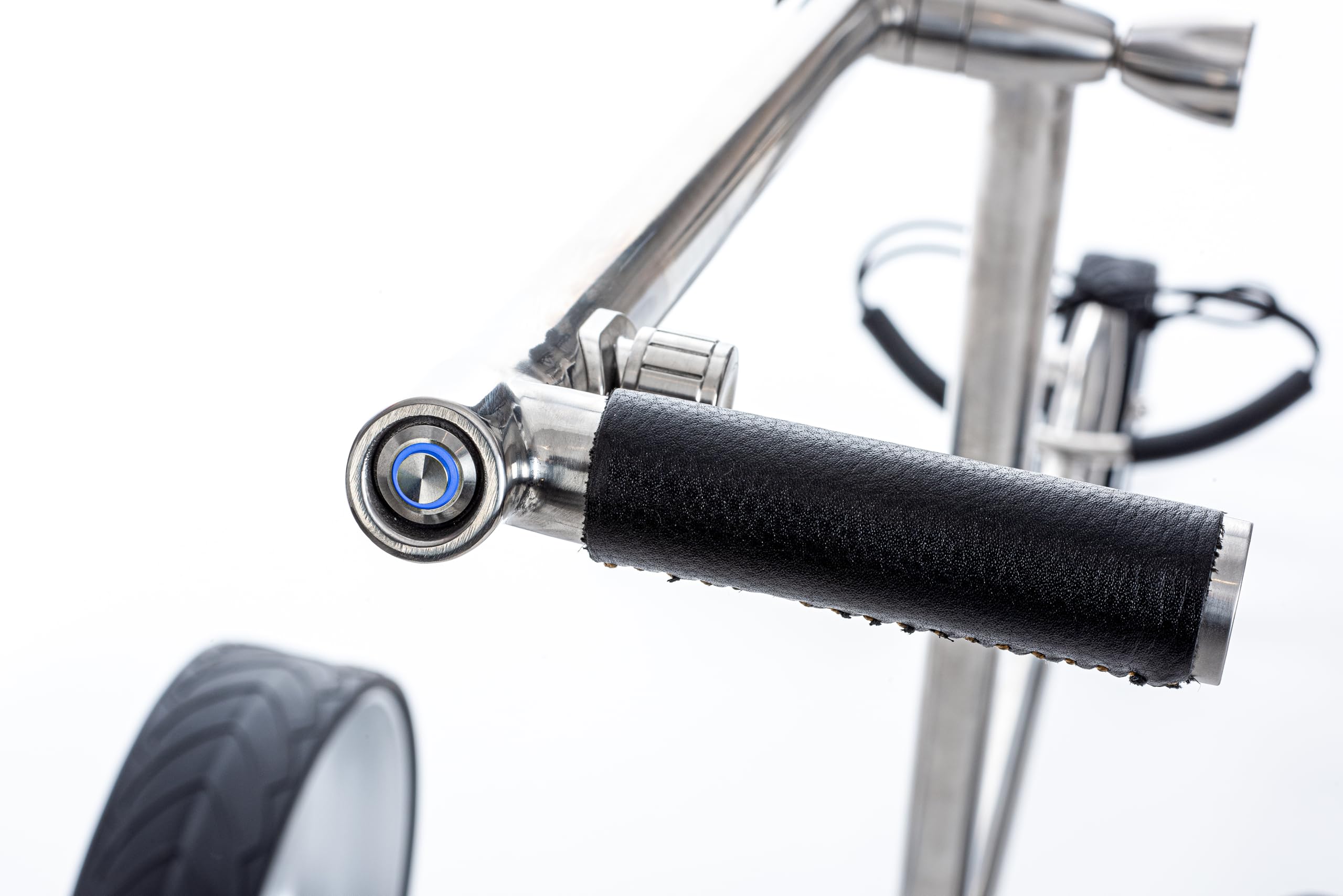 Elektro Golf Trolley Walker S, Edelstahl, Lithium Akku, Bergabfahrbremse, Rückwärtsgang