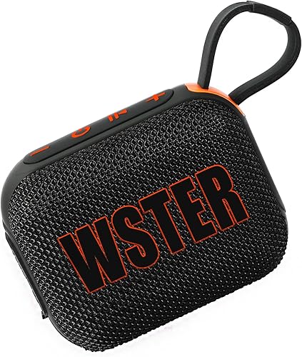 Altavoz Bluetooth portátil, altavoz Bluetooth portátil inalámbrico con radio FM BT5.3 TF tarjeta USB, sonido estéreo TWS emparejamiento, altavoz