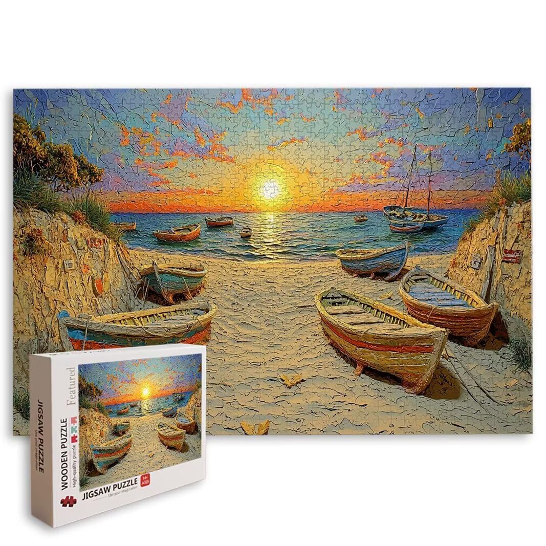 Puzzle Spiaggia, Puzzle 2000 Pezzi Adulti per Decor, Regalo Donna -8672