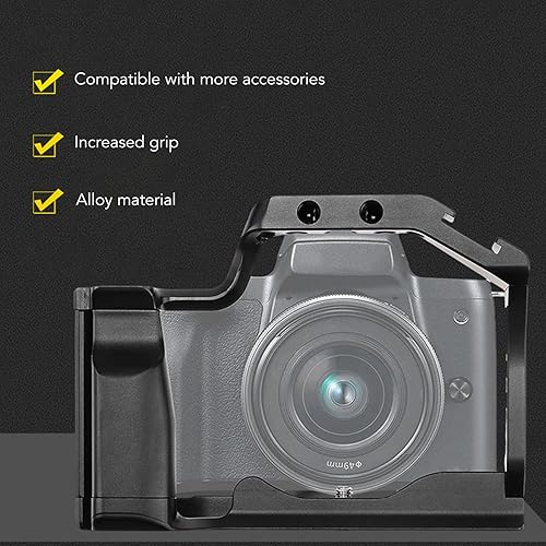 Miniatura 7 de Kit de fabricación de película de jaula de video para cámara, plataforma de jaula de cámara de aleación de aluminio, marco de extensión