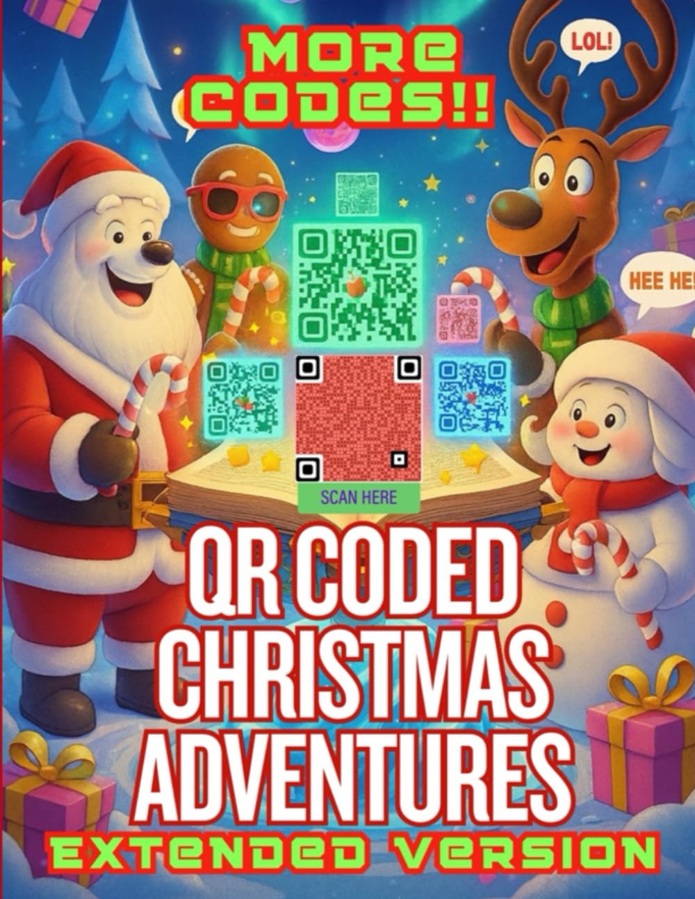 QR Coded Christmas Adventures: Extended Version (QR Coded Adventures)