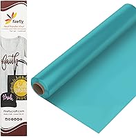 Vista 50 de Firefly Craft - Lámina de vinilo elástico para transferencia de calor, HTV metálico, para planchar para usar con Cricut y Silhouette, para prensa