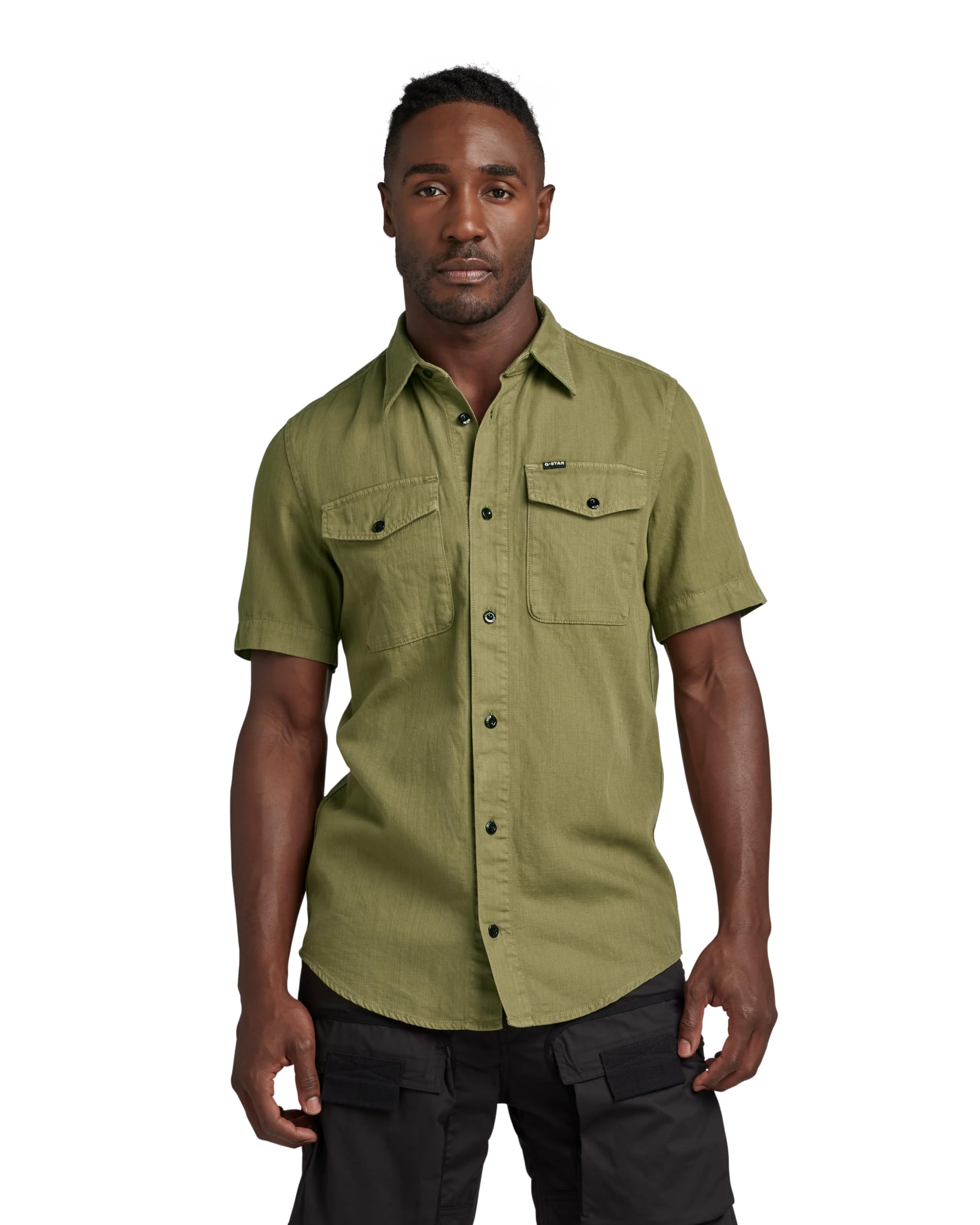 G-Star RAW Herren Marine Slim Hemd