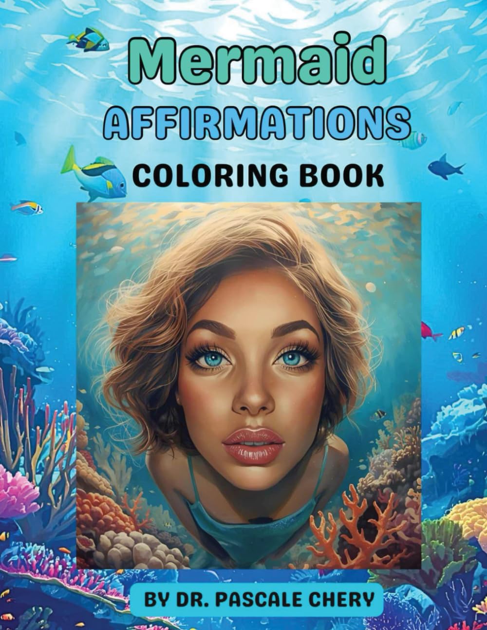 Mermaid Affirmations: Coloring Book