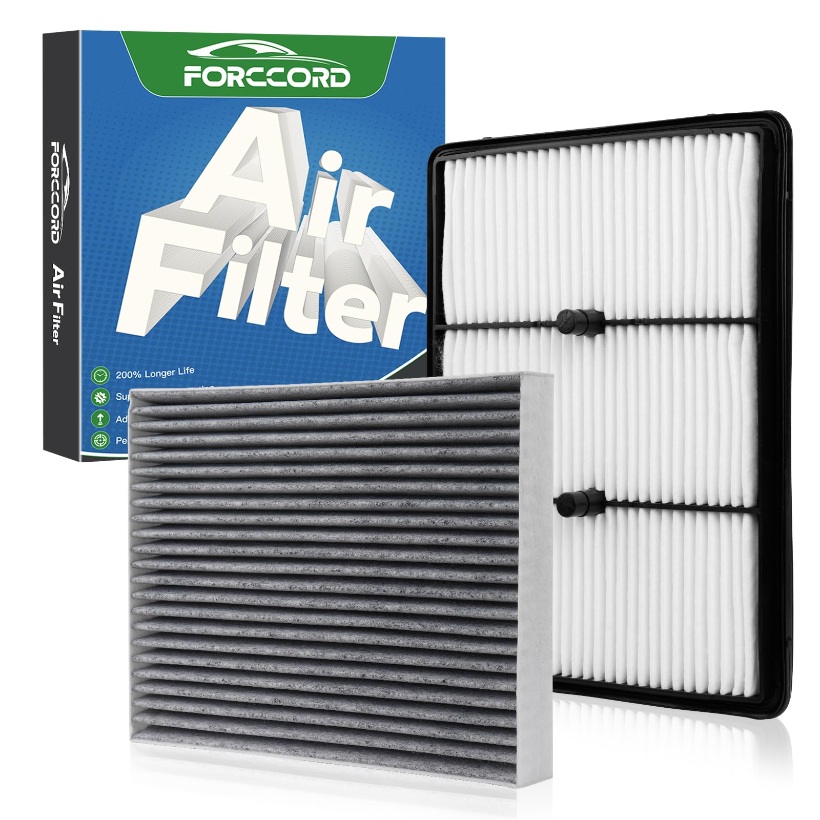 Cabin &amp; Engine Air Filter Kit for Kia Niro 2017-2022 (1.6L)