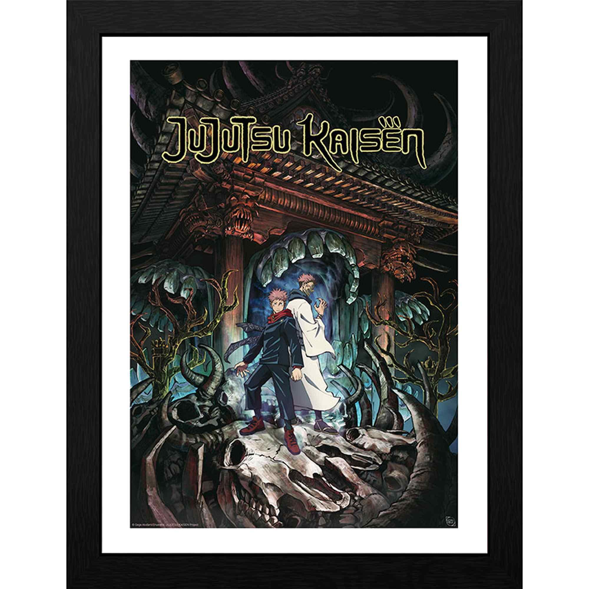 GB EYE JUJUTSU KAISEN Itadori & Sukuna Framed Print
