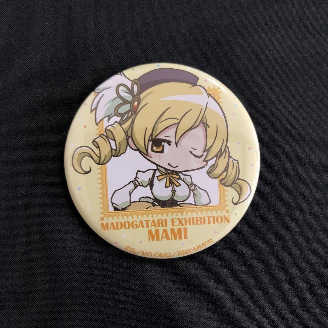 魔法少女まどか☆マギカ 缶バッジ 巴マミ　24個セット　ポストカード付　送料込み 魔法少女まどか☆マギカ ウェットカラーシリーズ 缶バッジ