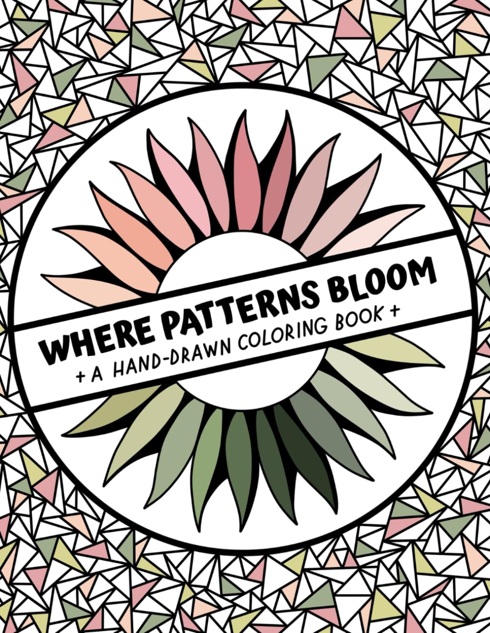 Where Patterns Bloom: A Hand-Drawn Coloring Book