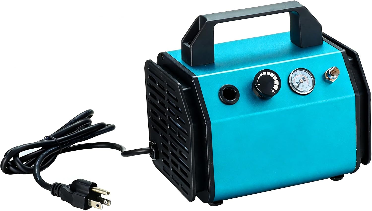 48PSI High Pressure Air compressor,Portable Airbrush Compressor Kit, Compatible Multi-Function Airbrush pen for Painting, Modeling, Nails, Tattoo, Makeup, Crafts & Cake Decor