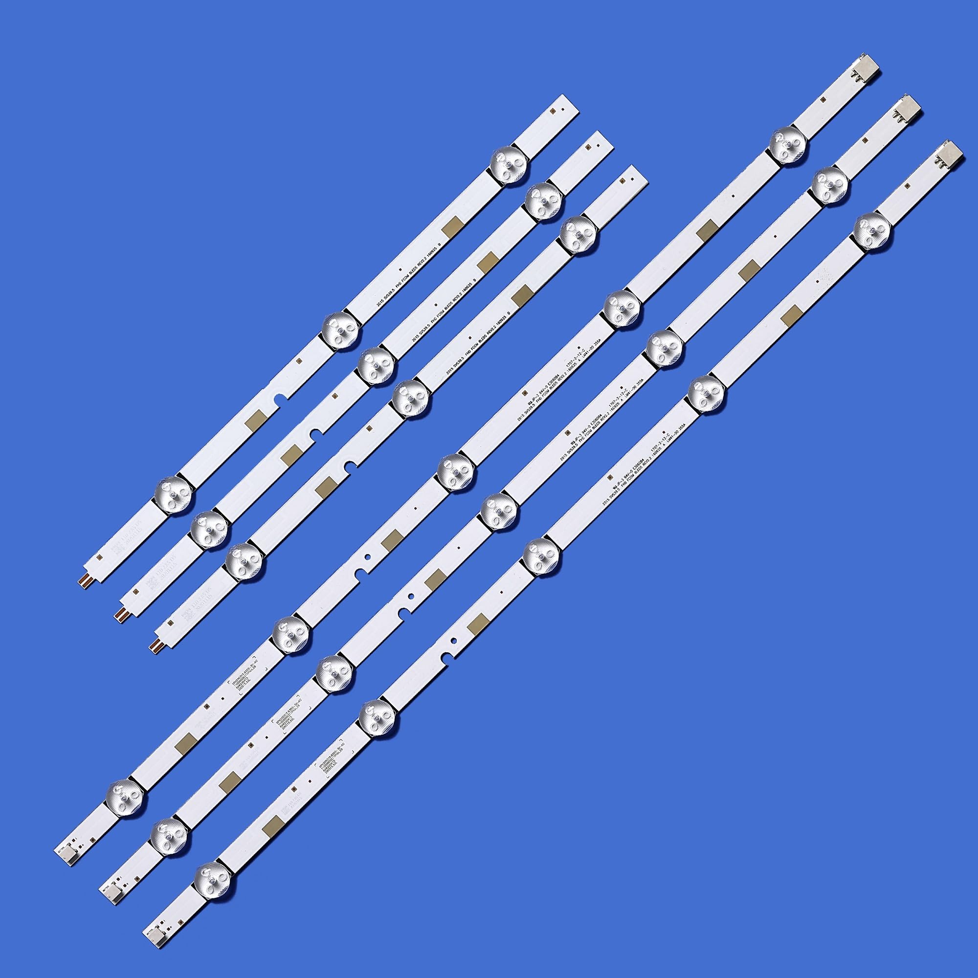Tira de LED para iluminación trasera UE40J5200 V5DN-395SM0-R2 BN96-37622A 7