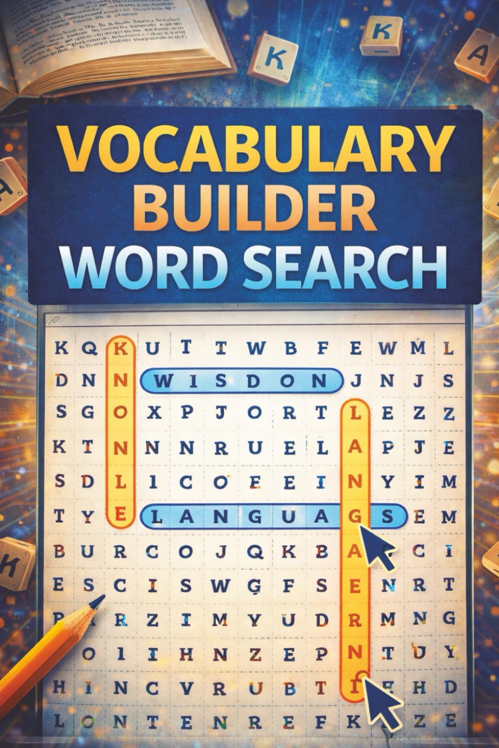 Vocabulary Builder Word Search: Educational Word Search Puzzles to Improve Vocabulary, Language Skills, and Brain Power for Teens, Adults, and Students