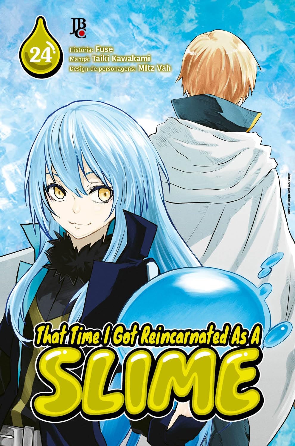 Capa do livro That Time I Got Reincarnated as a Slime Vol. 24 por Fuse