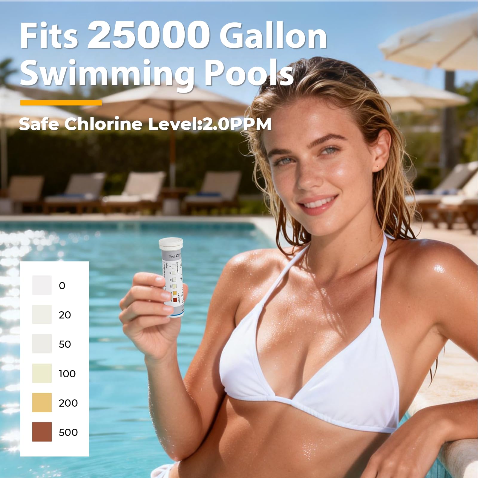 T-9 BLT15H Cellule de chloration salée de rechange pour piscine creusée, générateur de chlore turbo salé d'une capacité de 85 000 litres, cellule de piscine d'eau salée autonettoyante (80 000 gallons