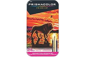 Prismacolor Premier 120 Count Soft Core Colored Pencils for Highlighting and Shading
