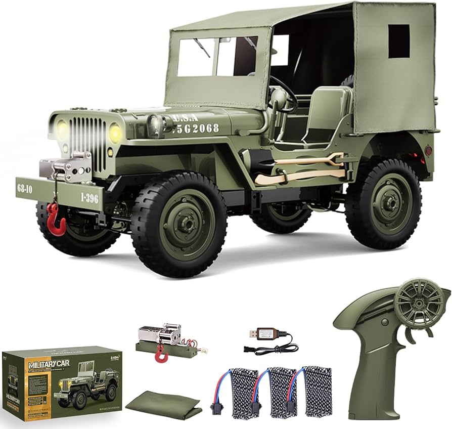 Amazon.com: Authticar RC Crawlers, 1:10 Scale New Upgrades D888