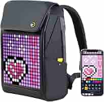 Amazon.com | Divoom Pixoo M LED Backpack - Customizable LED