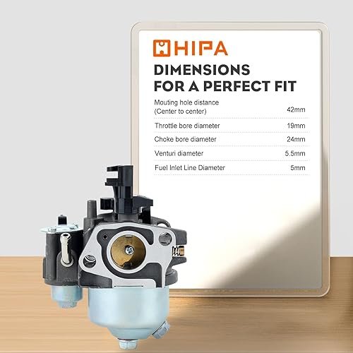 Miniatura 6 de Hipa Carburador gx160 para Honda gx200 Kit de reconstrucción de carburador Predator 212cc Carb 5.5HP 6.5HP 196cc 163cc OHV Engine 69730 60363 69727