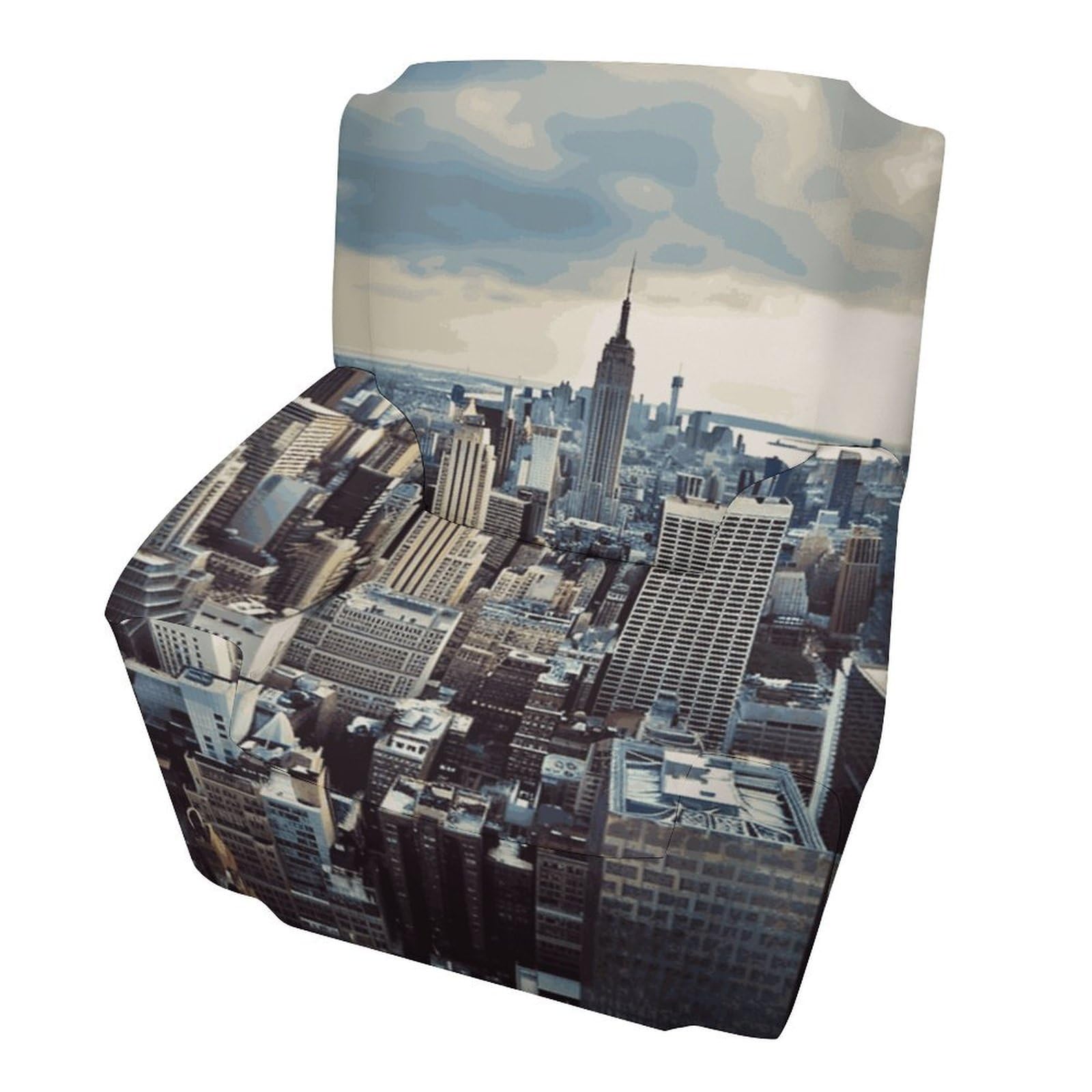 Fekiloot Style New York Fashion City Couch Cover Sofa Cover Sofa Slipcover